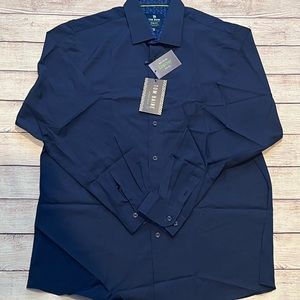Tom Baine Slim Fit Button Down Shirt Men’s XXL